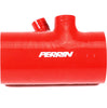 Perrin 2022+ Subaru WRX Red 3in Turbo Inlet Hose w/ Nozzle (Short)