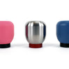Perrin 17-18 Honda Civic Brushed Stainless Steel Large Shift Knob - 6 Speed