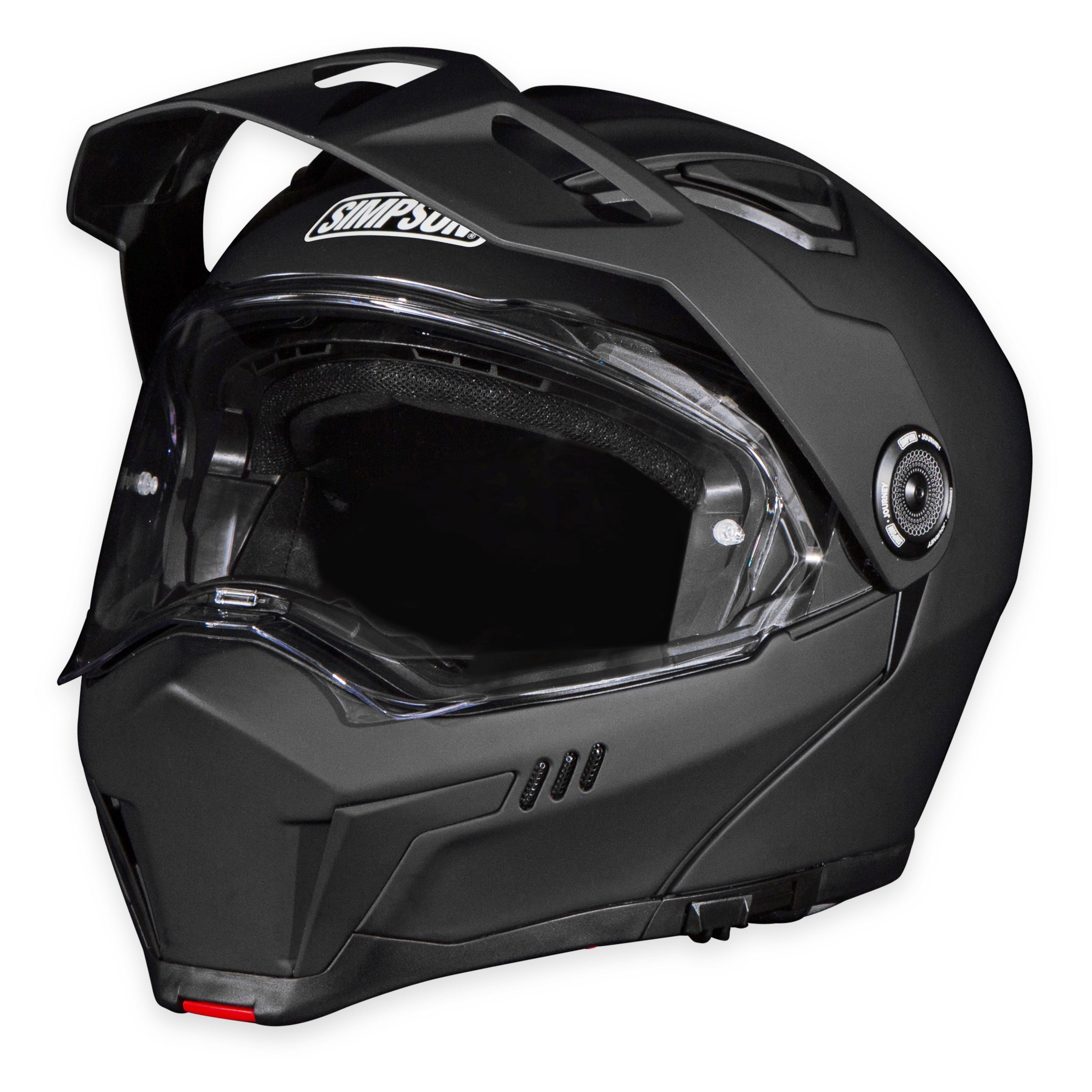 Simpson Motorcycle Journey Bandit Helmet - Matte Black - Medium - DOT/ECE 22.06