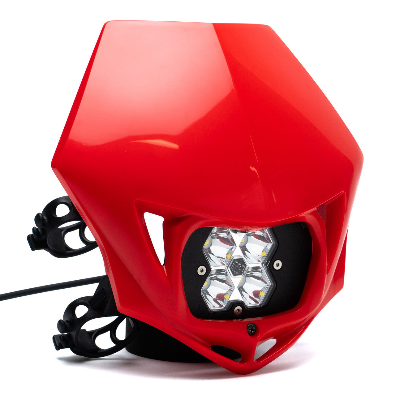 Baja Designs Squadron 2.0 Sport Spot LED Light Pod MC Race - Red