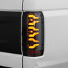 AlphaRex LUXX-Series LED Tail Lights Black For 1987-1996 Ford Bronco / F150