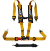 PRP 5.2 Gold 5-Point Adjustable Latch & Link UTV Harness with 2" Belts & Sewn-In Pads