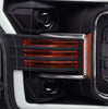 AlphaRex LUXX-Series LED Headlights Black For 2018-2020 Ford F-150 with Halogen Headlights