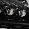 AlphaRex NOVA LED Projector Headlights Black w/ Sequential Signal & DRL For 1999-2009 Honda S2000