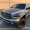 AlphaRex NOVA-Series LED Projector Headlights Plank Style Alpha Black W/ Sequential Signal / DRL / Amber LED For 2006-2008 Dodge Ram 1500 / 2006-2009 Dodge Ram2500 3500