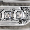 AlphaRex NOVA-Series LED Projector Headlights Chrome w/ Activation Light & Sequential Signal For 2009-2018 Ram 1500 2500 3500 & 2019-2024 Ram 1500 Classic