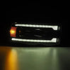 AlphaRex LUXX-Series LED Projector Headlights Alpha Black W/ Activation Light & Sequential Signal For 2002-2005 Dodge Ram 1500 2500 3500