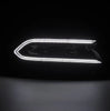 AlphaRex LUXX-Series LED Projector Headlights Alpha Black W/ Activation Light & Sequential Signal For 2015-2023 Dodge Charger Halogen Headlights