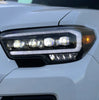 AlphaRex NOVA-Series LED Projector Headlights Alpha Black For 2016-2020 Toyota Tacoma TRD
