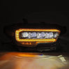 AlphaRex NOVA-Series LED Projector Headlights Chrome W/ Activation Light For 2016-2020 Toyota Tacoma