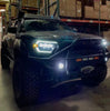AlphaRex NOVA-Series LED Projector Headlights Plank Style Alpha Black W/ Activation Light & Sequential Signal For 2012-2015 Toyota Tacoma