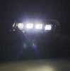 AlphaRex NOVA-Series LED Projector Headlights Plank Style Alpha Black W/ Activation Light & Sequential Signal For 2012-2015 Toyota Tacoma