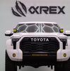 AlphaRex LUXX-Series LED Projector Headlights Black W/ Amber DRL For 2022-2023 Toyota Tundra