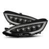 AlphaRex NOVA-Series LED Projector Headlights Black For 2012-2021 Tesla Model S