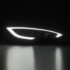 AlphaRex NOVA-Series LED Projector Headlights Black For 2012-2021 Tesla Model S