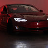 AlphaRex NOVA-Series LED Projector Headlights Alpha Black For 2012-2021 Tesla Model S