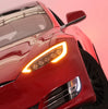 AlphaRex NOVA-Series LED Projector Headlights Alpha Black For 2012-2021 Tesla Model S
