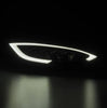 AlphaRex NOVA-Series LED Projector Headlights Alpha Black For 2012-2021 Tesla Model S