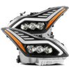 AlphaRex NOVA-Series LED Projector Headlights Alpha Black For 2008-2013 Infiniti G37 & 2014-2015 Infiniti Q60