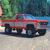 Superlift 6" Lift Kit - 73-87 K10/K15 & 73-91 Blazer/Jimmy/Sub 4WD-Rr Blck Kit wSL Shks K420