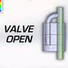 Valvetronic Designs 3.5" Single Inlet/Outlet Universal Valved Muffler w/ Remote