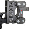 Gen-Y The Boss Torsion-Flex 2.5in Shank 6in Drop 3500lb Hitch w/GH-0161 Dual-Ball/Pintle Lock