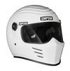 Simpson Motorcycle Outlaw Bandit 3.0 Helmet - White - Large - DOT - view 4