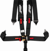 PRP 5.3 Black 5-Point Adjustable Latch & Link UTV Harness with 3" Belts & Removable Pads