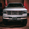 AlphaRex NOVA-Series LED Projector Headlights Alpha Black W/ Activation Light & Sequential Signal & Switchback & DRL For 1992-1996 Ford F-Series & Bronco