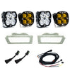 Baja Designs Squadron 2.0 Sport/SAE Amber Fog Pocket Kit 10-18 Ram 2500/3500