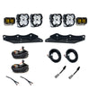 Baja Designs Squadron 2.0 Sport/S2 SAE Baja Amber Fog Pocket Kit 17-20 Raptor
