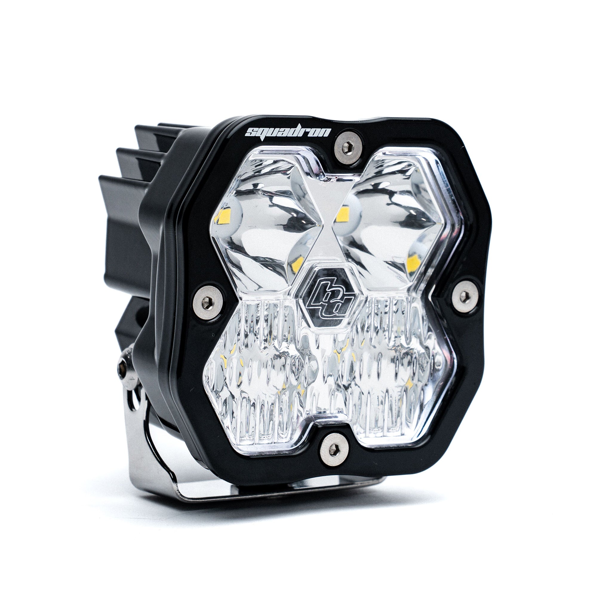 Baja Designs Squadron 2.0 Sport Clear Driving/Combo LED Single Light Universal