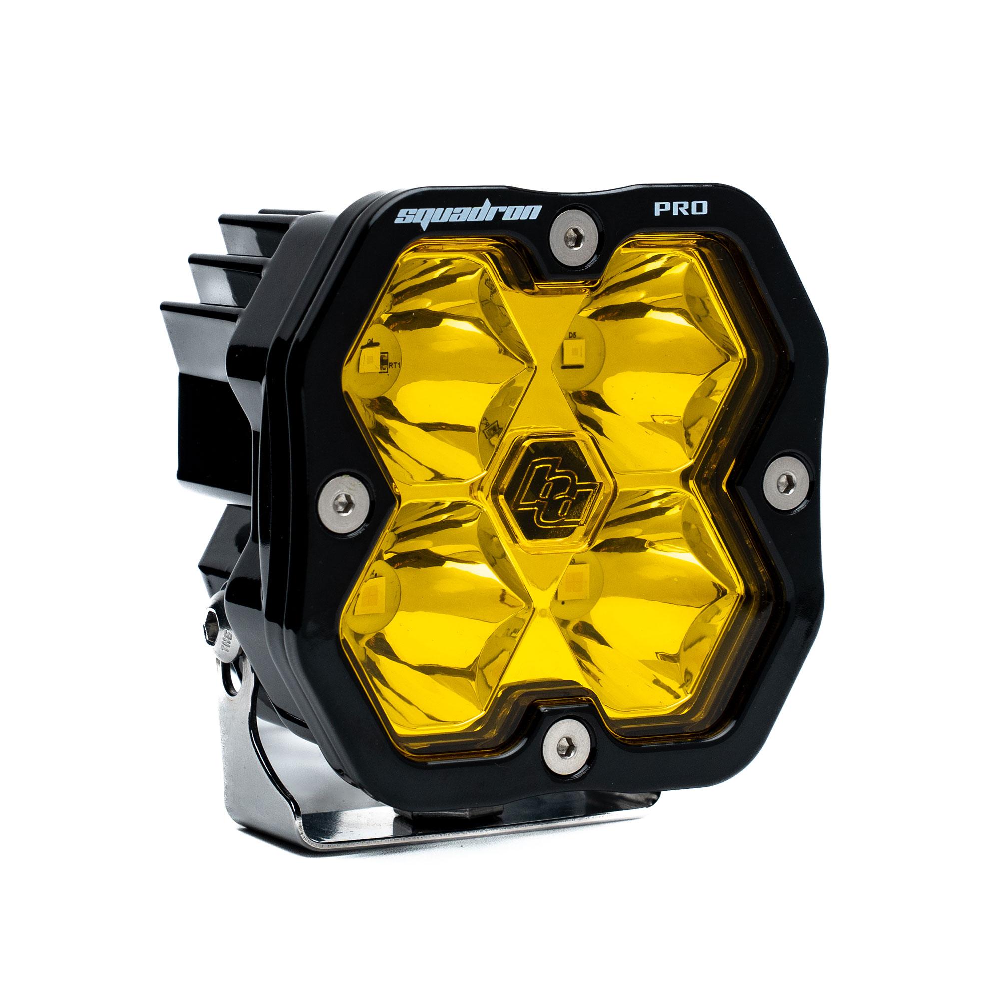 Baja Designs Squadron 2.0 Pro Baja Amber Spot LED Light Pod - Universal