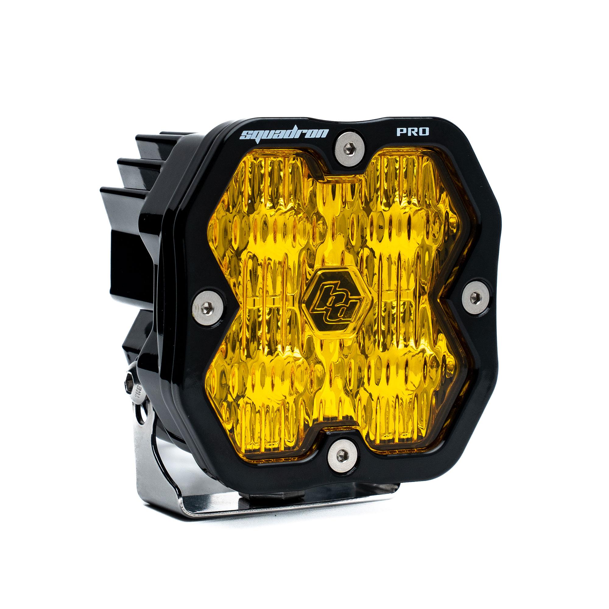 Baja Designs Squadron 2.0 Pro Baja Amber Wide Cornering LED Light Pod