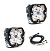 Baja Designs Squadron 2.0 Sport Clear Spot LED Ditch Light Pod Pair