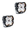 Baja Designs Squadron 2.0 Sport Clear Spot LED Pod Pair No Harness