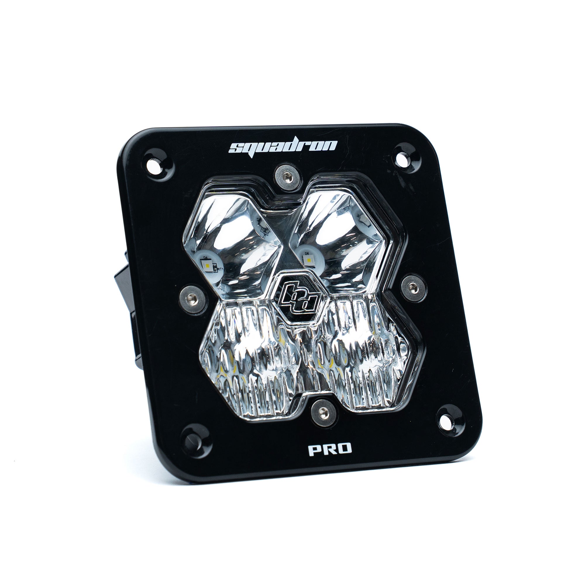 Baja Designs Squadron 2.0 Pro Clear Driving/Combo LED Light Pod Flush Mount