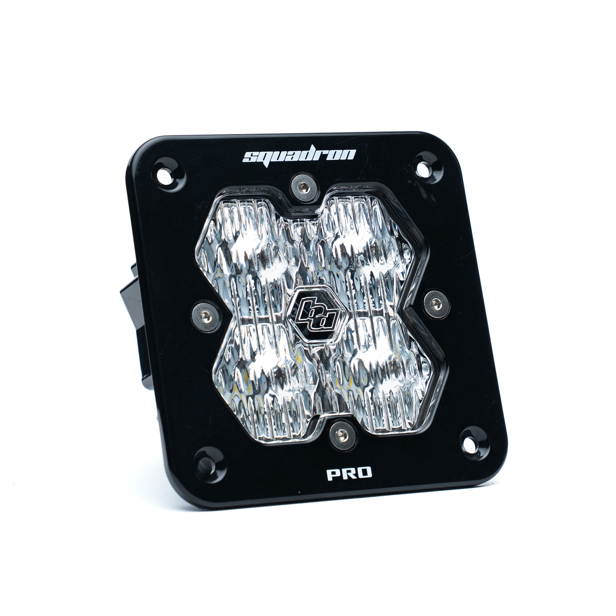 Baja Designs Squadron 2.0 Pro Clear Wide Cornering LED Light Pod Flush Mount
