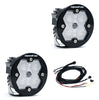 Baja Designs Squadron-R 2.0 Sport Clear Work/Scene LED Light Pod Pair Round