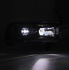 AlphaRex LUXX-Series LED Projector Headlights Black W/ Activation Light & Sequential Signal & Switchback & DRL For 1994-2001 Ram 1500