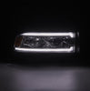 AlphaRex LUXX-Series LED Projector Headlights Chrome W/ Activation Light & Sequential Signal & Switchback & DRL For 1994-2001 Dodge Ram 1500
