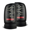 AlphaRex LUXX-Series LED Tail Lights Alpha Black For 1994-2001 Dodge Ram 1500 & 1994-2002 Dodge Ram 2500 3500