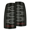 AlphaRex LUXX-Series LED Tail Lights Black For 1999-2006 Chevrolet Silverado & GMC Sierra