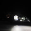AlphaRex LUXX-Series LED Projector Headlights Black For 1999-2009 Honda S2000