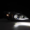AlphaRex LUXX-Series LED Projector Headlights Black For 1999-2009 Honda S2000