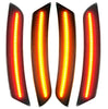 Oracle Lighting Concept SMD Sidemarker Set Tinted For 2016-2024 Chevy Camaro