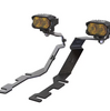 Morimoto 2Banger HXB Wide Beam Yellow LED A-Pillar Light Kit For 2019-2025 Ram 1500