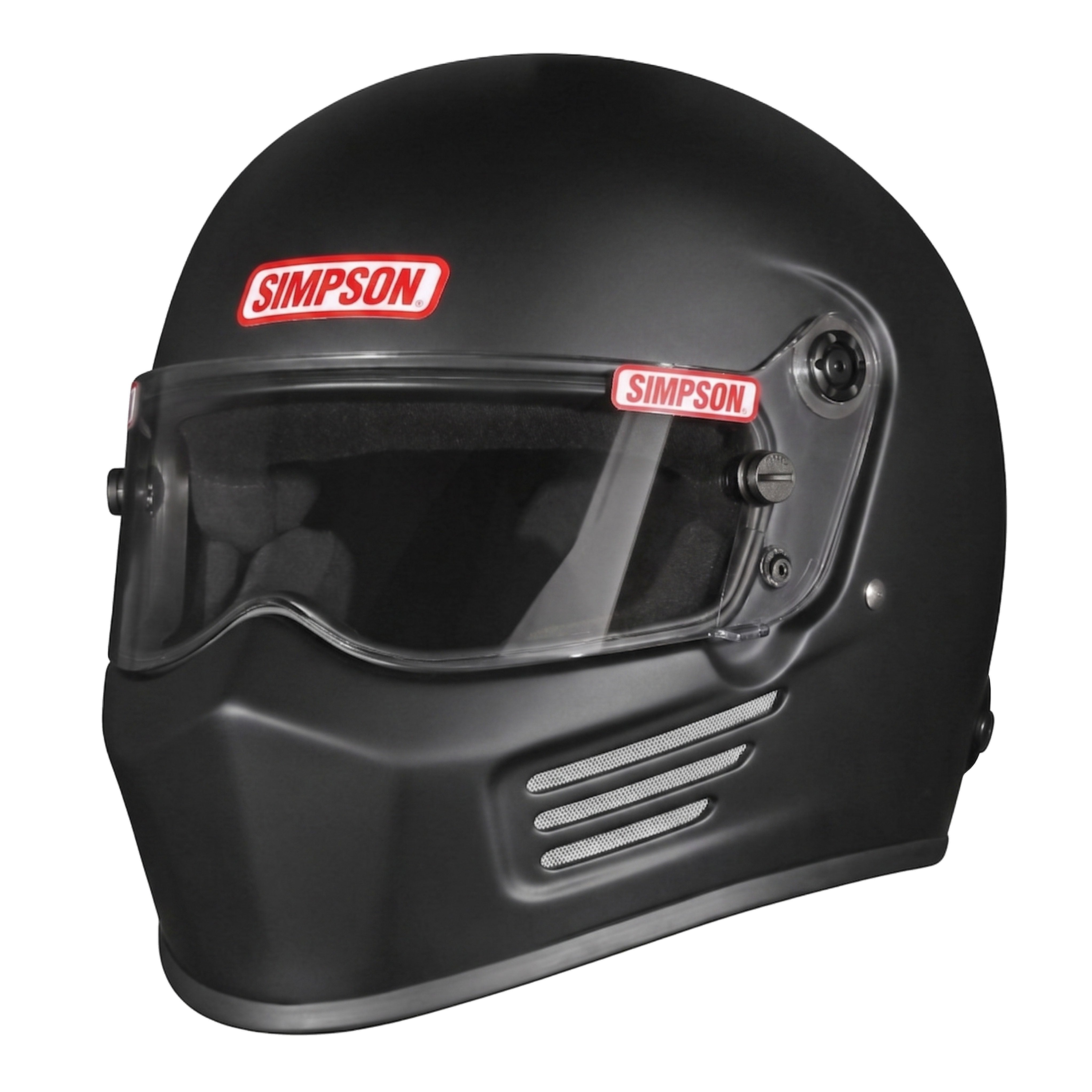 Simpson Bandit SA2025 Full Face Racing Helmet Matte Black X-Small