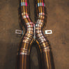 Valvetronic BMW F10 M5 4.4L Catback Grade 5 Titanium, Black 3.5" Tips BMW.F10.M5.VSES.TI.BLK