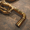 Valvetronic Audi RSQ8 4.0L Catback T304 SS Anodized Gold Reuses OEM Tips AUD.RSQ8.VSES.AG